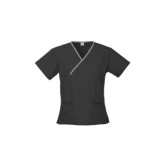 Teacher Ladies Scrub Top (Name & RN) 